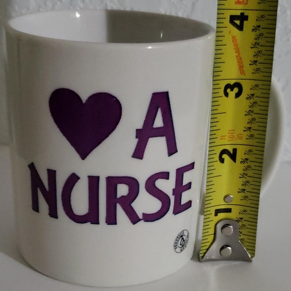 Love a Nurse Purple mug - Picture 6 of 7